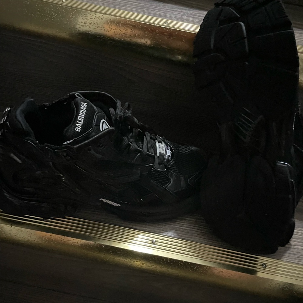 Black Balenciaga Runners